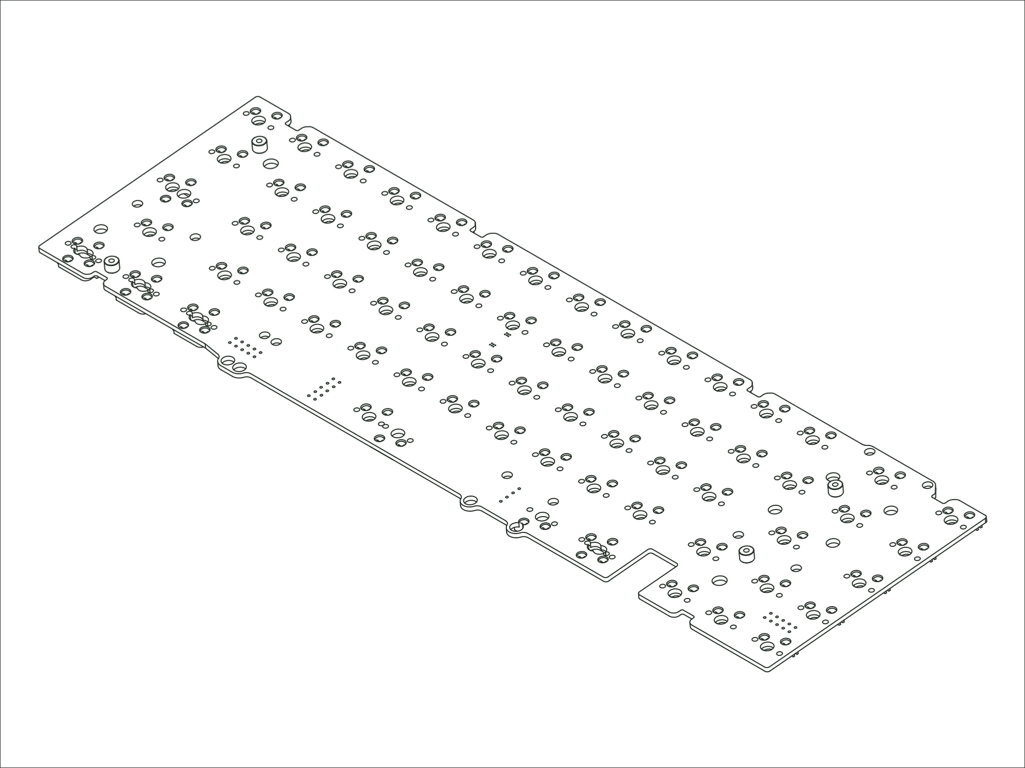 65% PCB / Hotswap / M256-WH